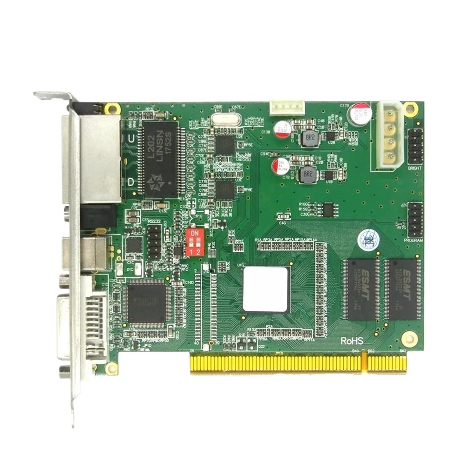 JJKKOZVQF TS802 Full Color Sending Card TS802D RGB Synchronous LED Control Card For P3 P4 P10 P6 P2 P2.5 LED Video TV Wall Display