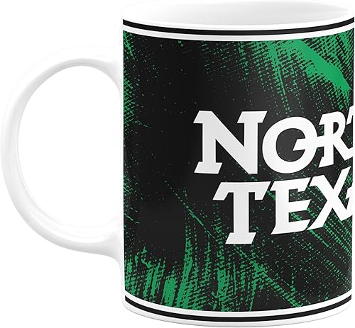 Vista 10 de University of North Texas - Taza de café de cerámica de 11 onzas (Universidad del Norte de Texas, 1)