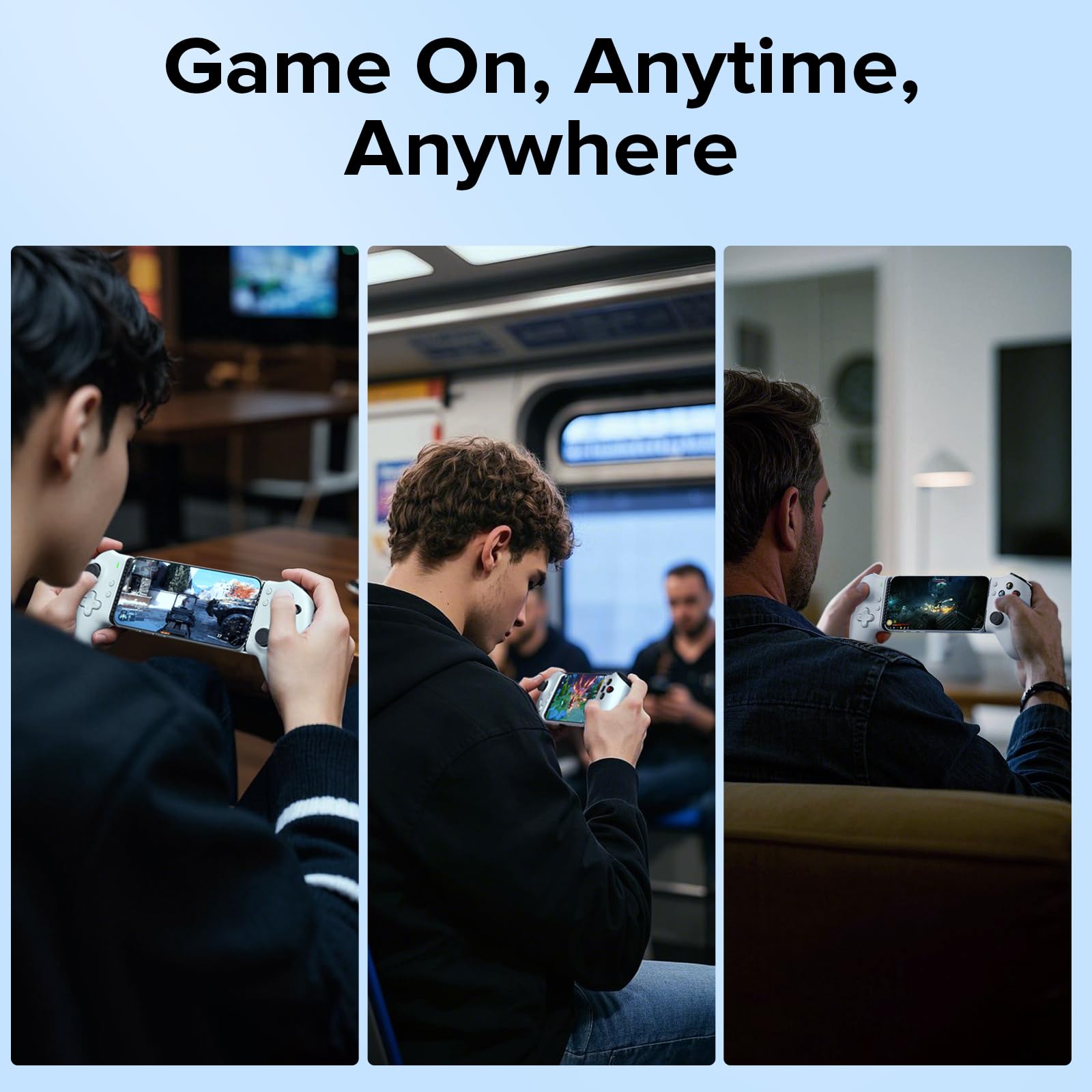 ZIKE Z331 - Controlador de juegos para iPhone 15/16/17 y Android, gamepad móvil USB C