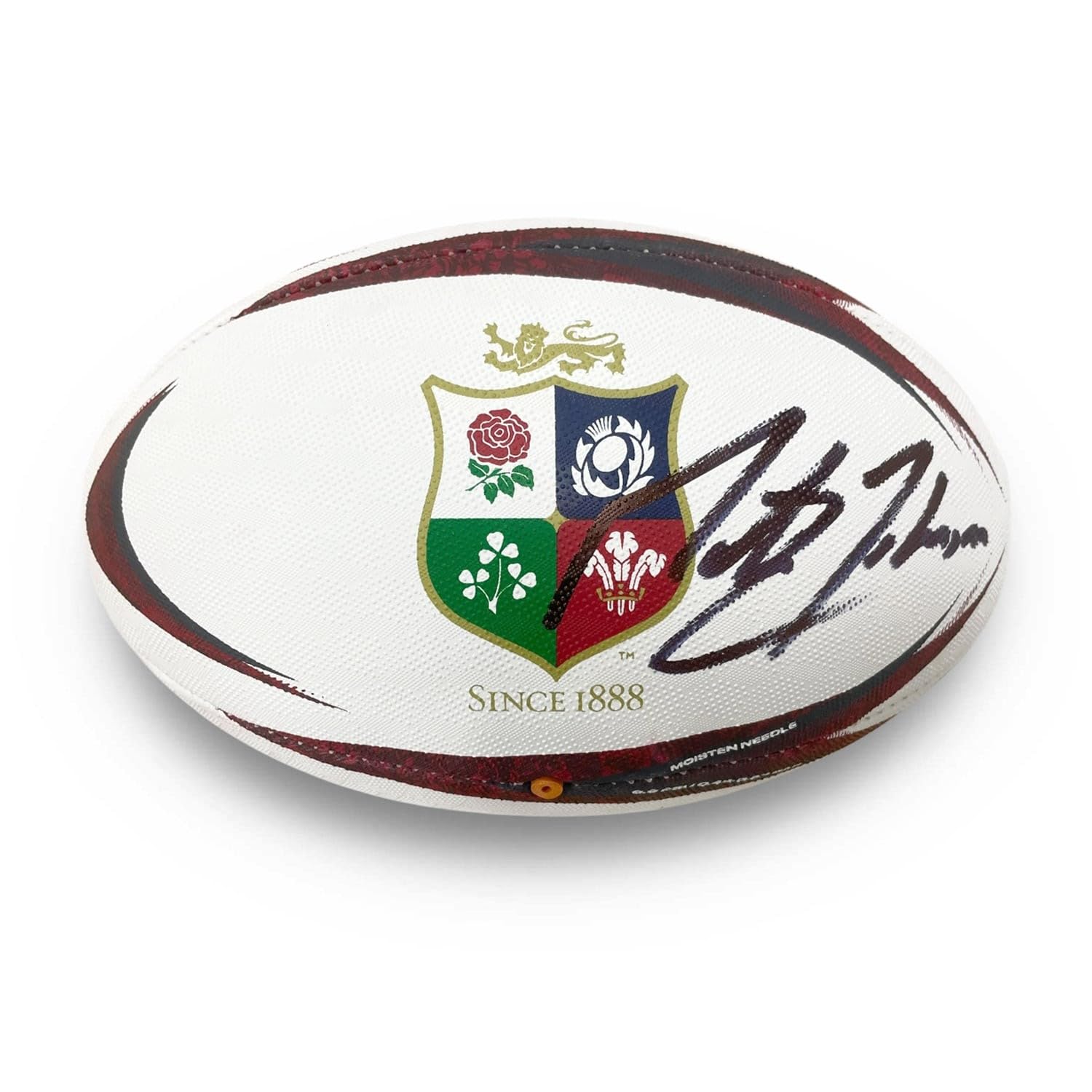 Pallone da rugby dei British and Irish Lions firmato da Martin Johnson