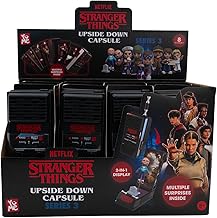 YuMe Stranger Things Walkie Talkie Collectible | Upside Down Capsule Series 3 Surprise Mini Figure & Display Stand | Netflix Merchandise | Kids, Adults & Series Fans Toy Gift | All 8 Characters