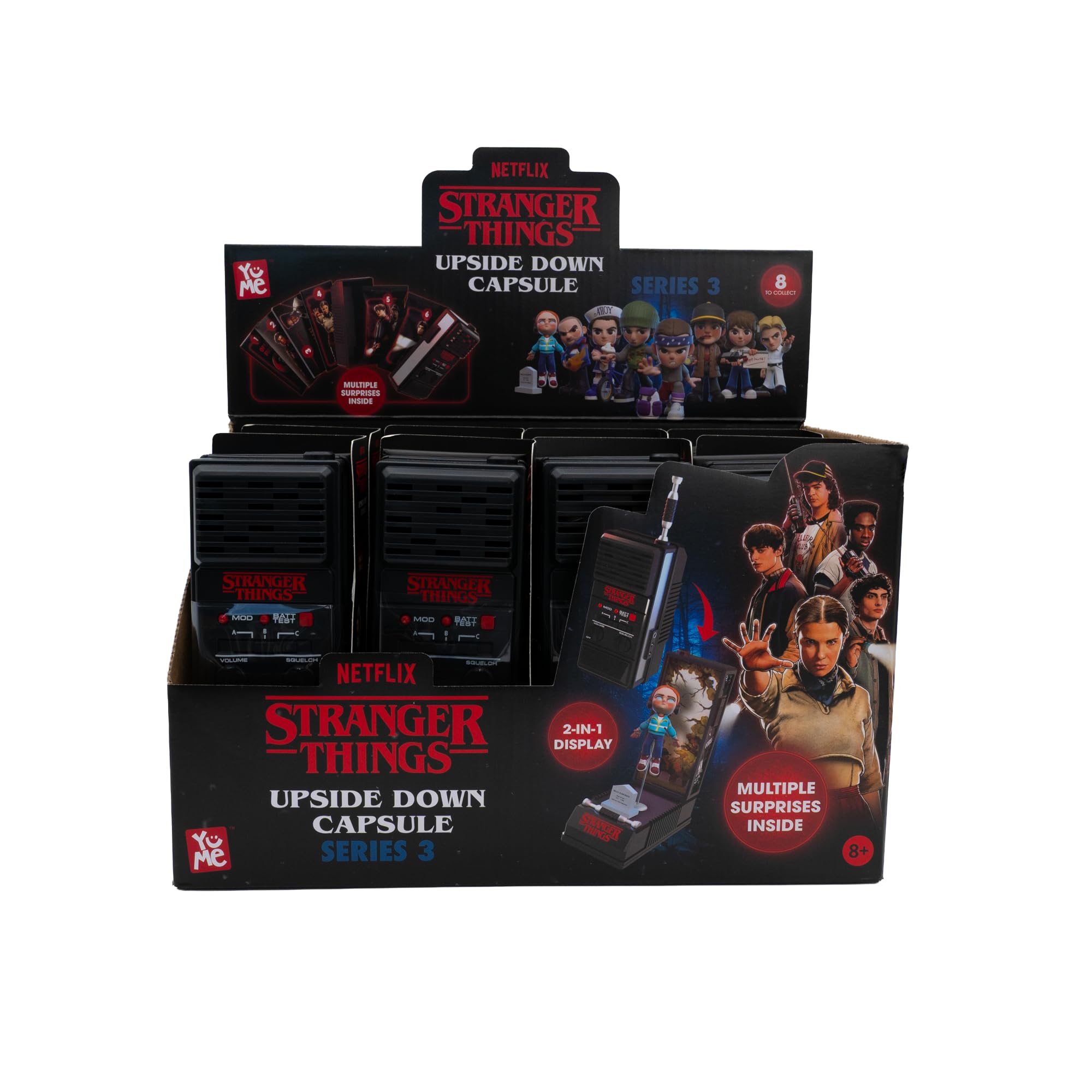 YuMe Stranger Things Walkie Talkie Collectables, Multicolor, 7.15CM