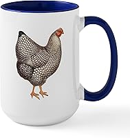 Vista 43 de CafePress Chicken Whisperer - Taza grande de cerámica (15.0 fl oz)