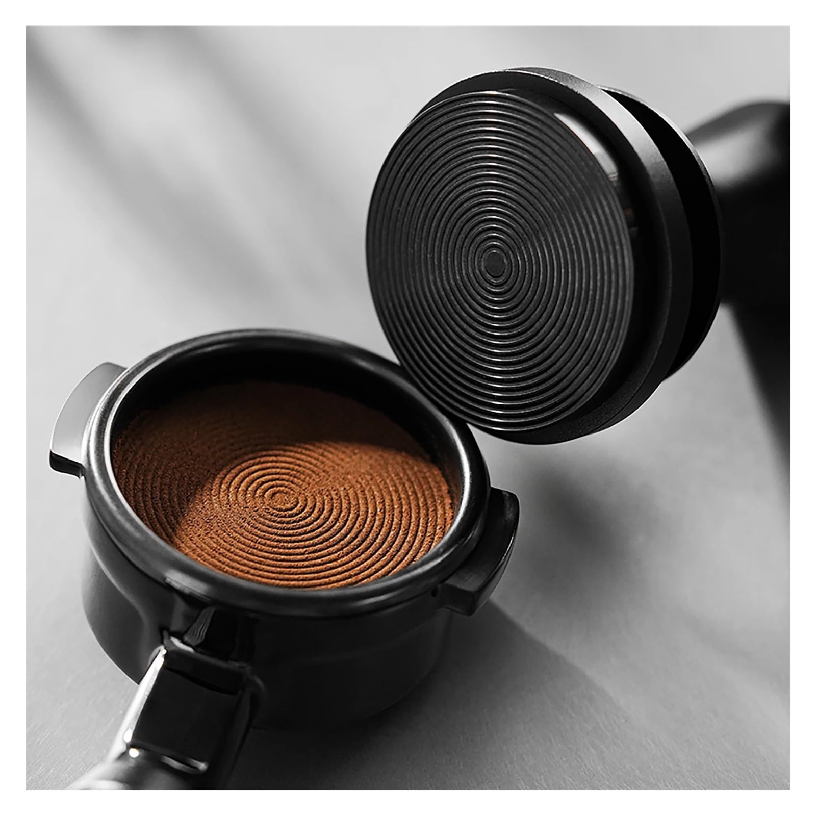 Tamper de café 51/53,35/58,5mm 30lb presión constante nivelador 3 resortes accesorios barista(58.5mm)