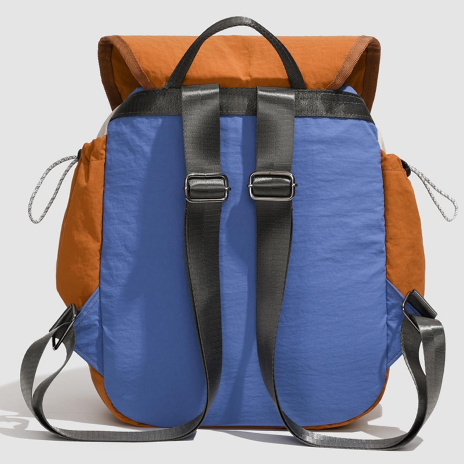 Rucksack Mehrfarbiger Spliced Drawstring Rucksack, Leichter Für Frauen Casual Travel Täglicher Outdoor-gebrauch-a-26cmx15cmx34cm
