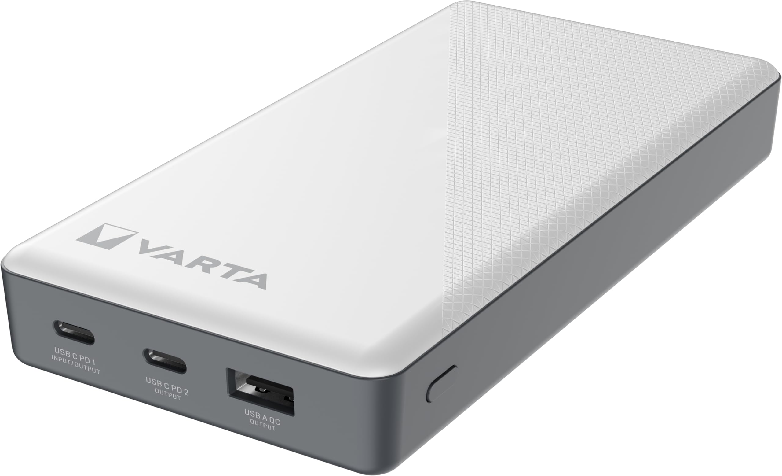 VARTA Power Bank Energy 20000 mAh, 20 W, USB C e USB A, pila Li-Polymer