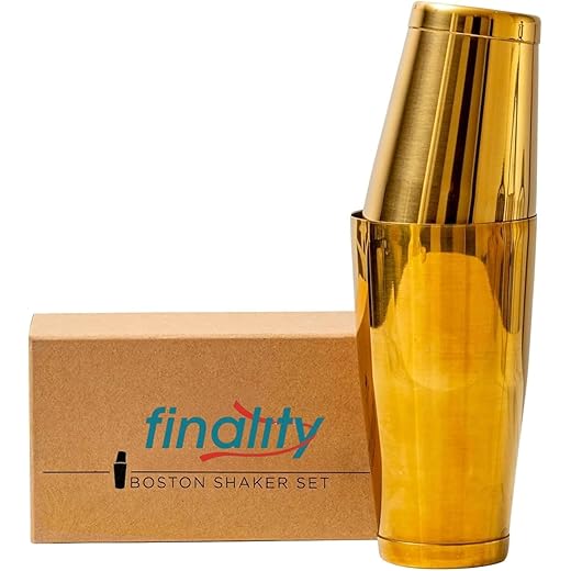 Finality Stainless Steel Boston Shaker Set 800ml 800 ml