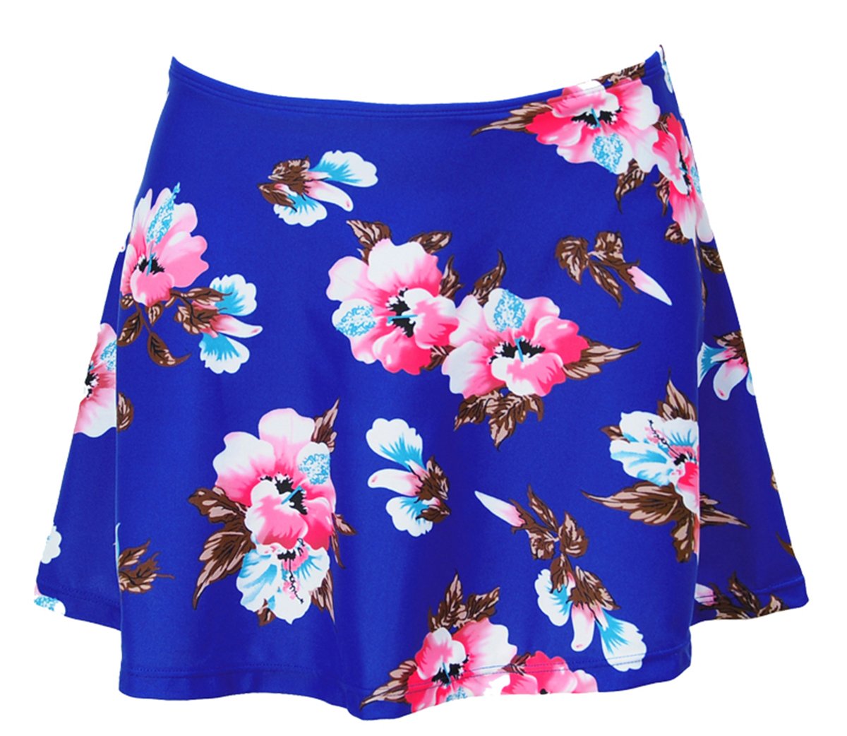 FLORAVOGUEWomen's Plus Size Bikini Bottom Skirt with Panty N9057