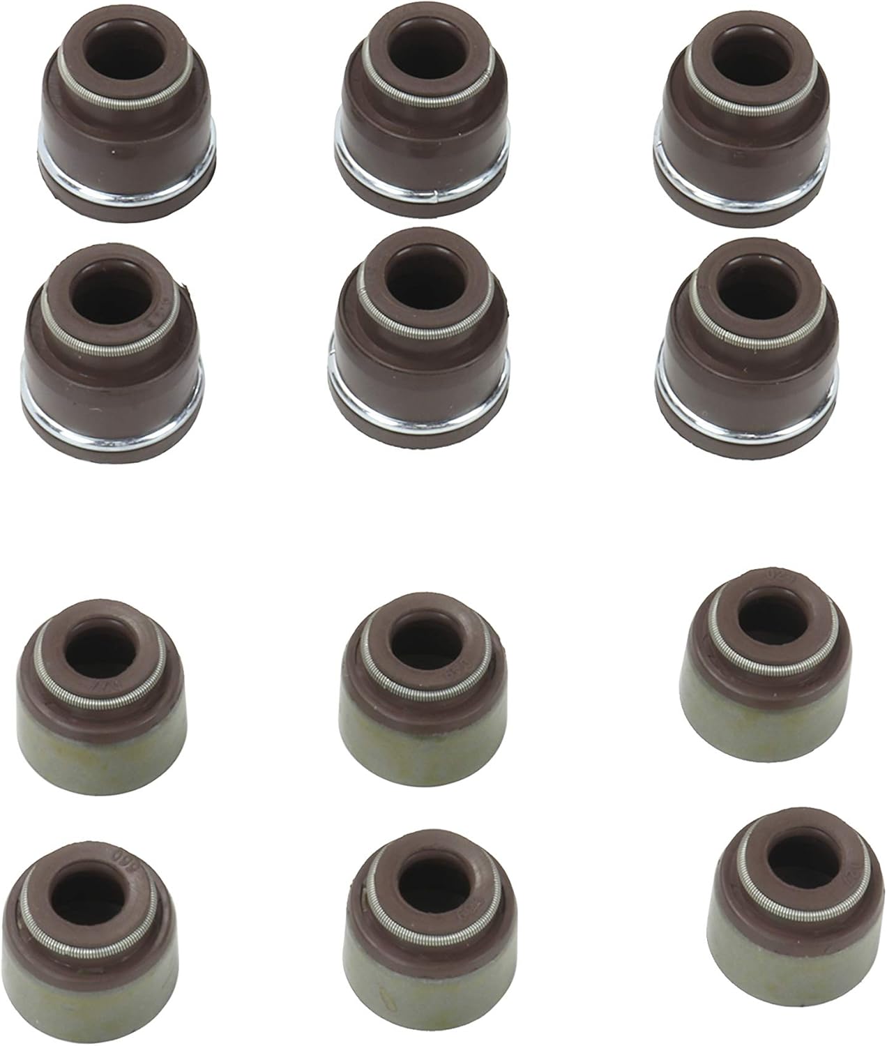 DNJ VSS616 Valve Stem Seal For 84-04 Nissan, Mercury, Infiniti, Villager, M30, QX4, 300ZX, D21, Maxima, Pathfinder, Pickup, Xterra, 3.0L-3.3L, V6, SOHC, Naturally Aspirated, Supercharged, Tur