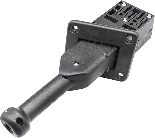 Miniatura 5 de EZGO Receptáculo de cargador PowerWise de 48 V de estilo rectangular y kit de enchufe con mango para Shuttle y ST Express 73051-G30 73051-G20