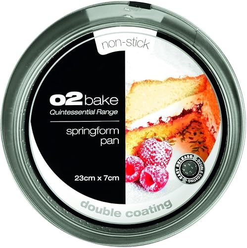 O2 Bake Non-Stick Springform Pan, 23 cm x 7 cm Size