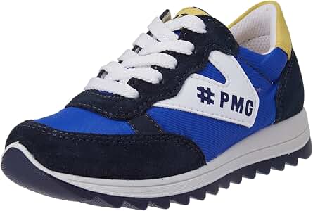Primigi Pth 18696 - Scarpe Da Ginnastica Per Bambine E Ragazze, In Pelle E Tessuto, Suola Morbida E Flessibile - 4