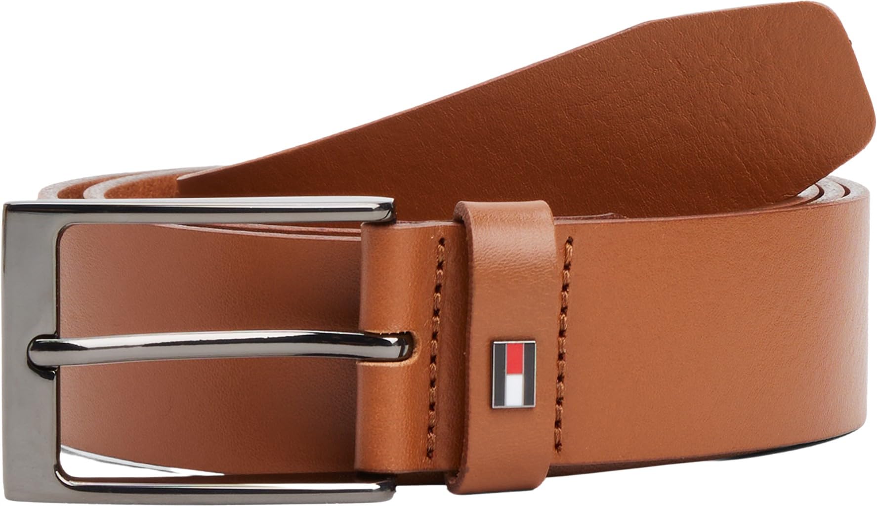 Tommy Hilfiger Herren Gürtel Layton 3,5 cm Ledergürtel