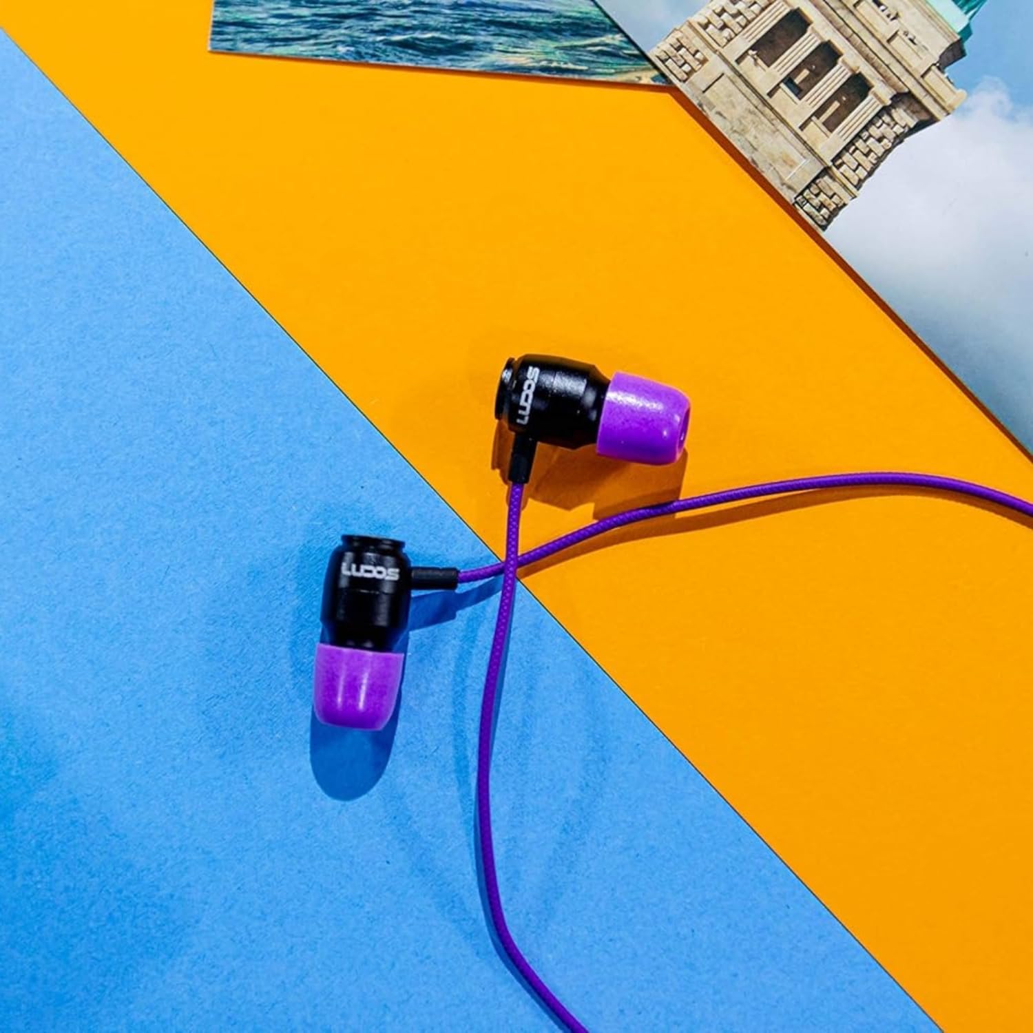 LUDOS Clamor USB C Headphones for iPhone 17 16 15 Pro Max Plus Air iPad Pro, 5 Years Warranty, USB-C Earbuds for Samsung Galaxy S26 S25 S24 S23 Ultra S22 S21 FE S20 A55 A54 A53, USB Type C Earphones