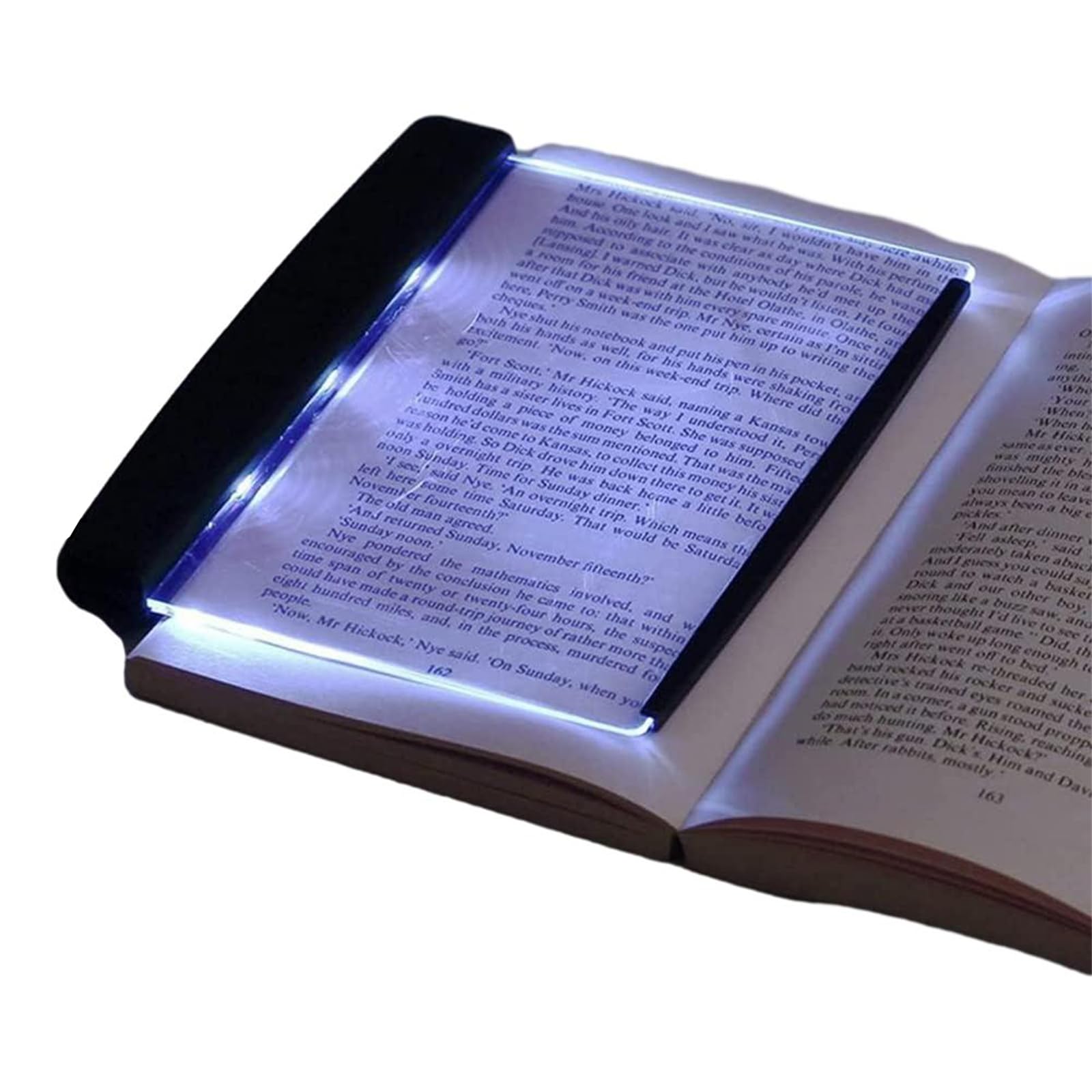 Omabeta Lampada Da Libro A LED A Piastra Piatta, Luce Notturna Da - 9