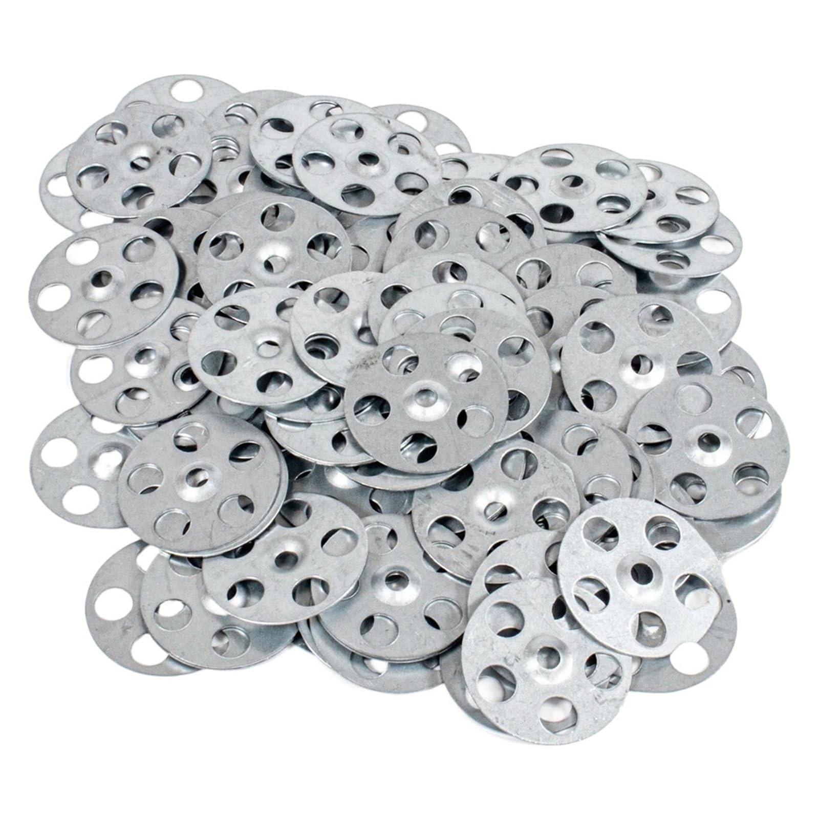 Rondelles plates en acier au carbone zingué M36 pour support de carrelage x200