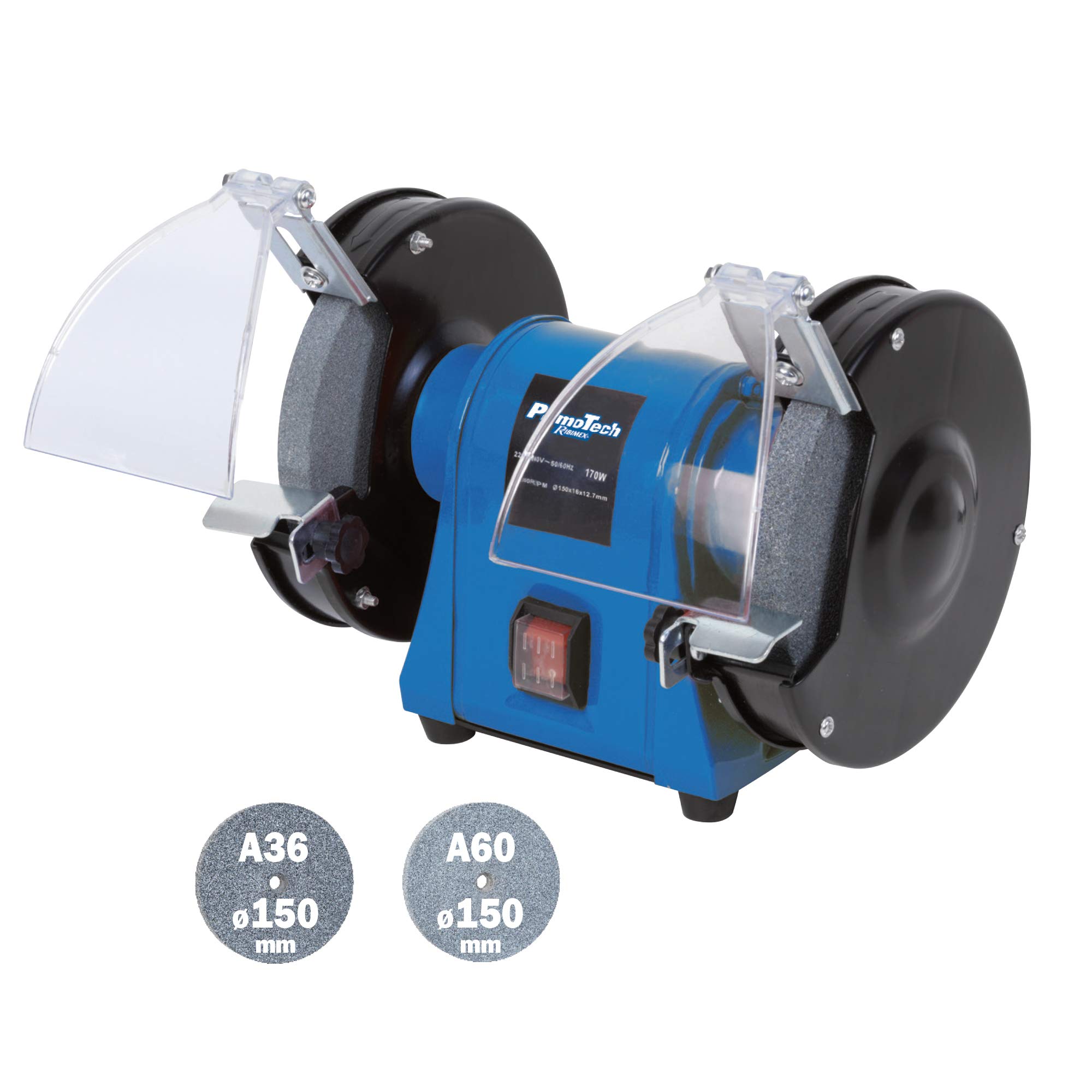 RIBIMEX - PRTME150/170 - Smerigliatrice da banco - 150mm