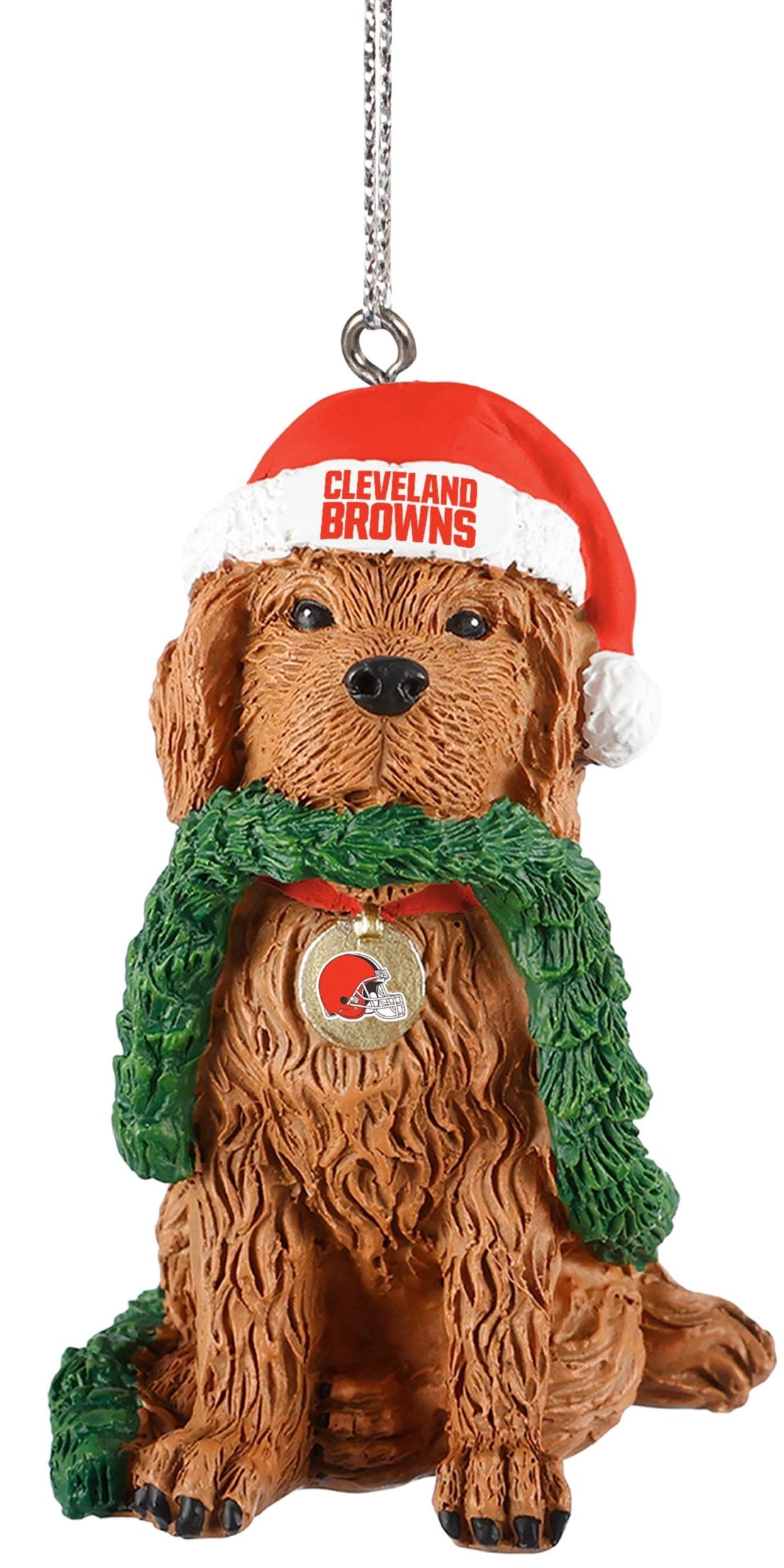 FOCO Cleveland Browns Dog Holiday Ornament