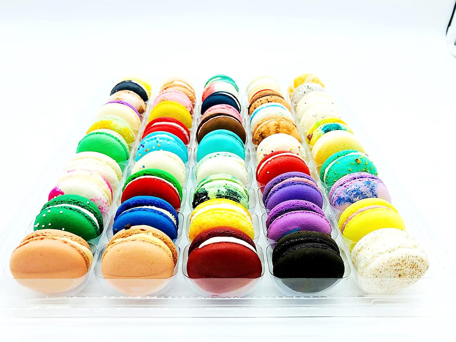 Surprise me 50 Pack | 50 Flavor Assortments Gluten Free French Macarons