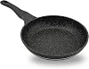 Non-Stick Frying Pan Induction Electric & Gas Hob | Die Cast Aluminium Skillet with Soft Touch Handle | Heavy Duty Oven Safe Pan for Healthy Home Cooking (28 cm)