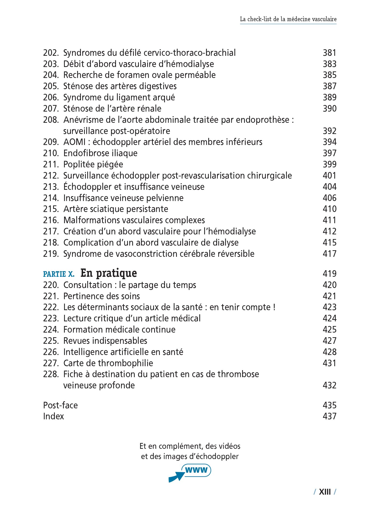 La check-list de la médecine vasculaire (2e édition)