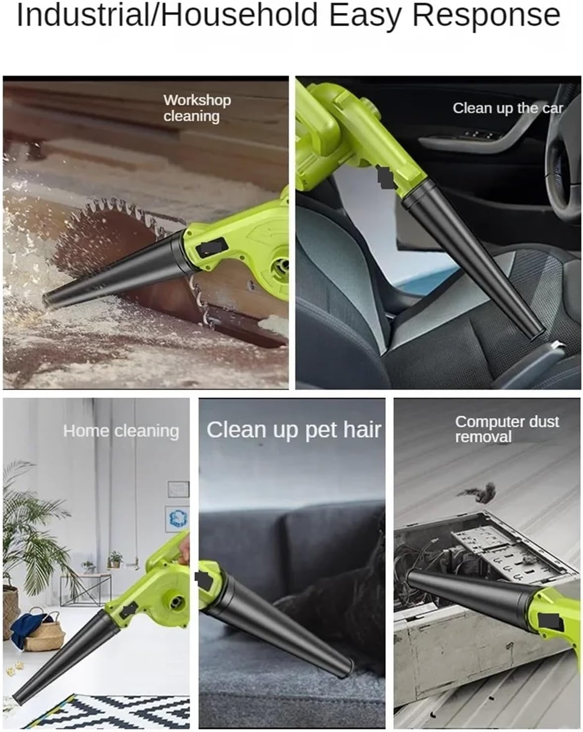 High-Power Industrial-sized Car-mounted Blower And Dust Collector