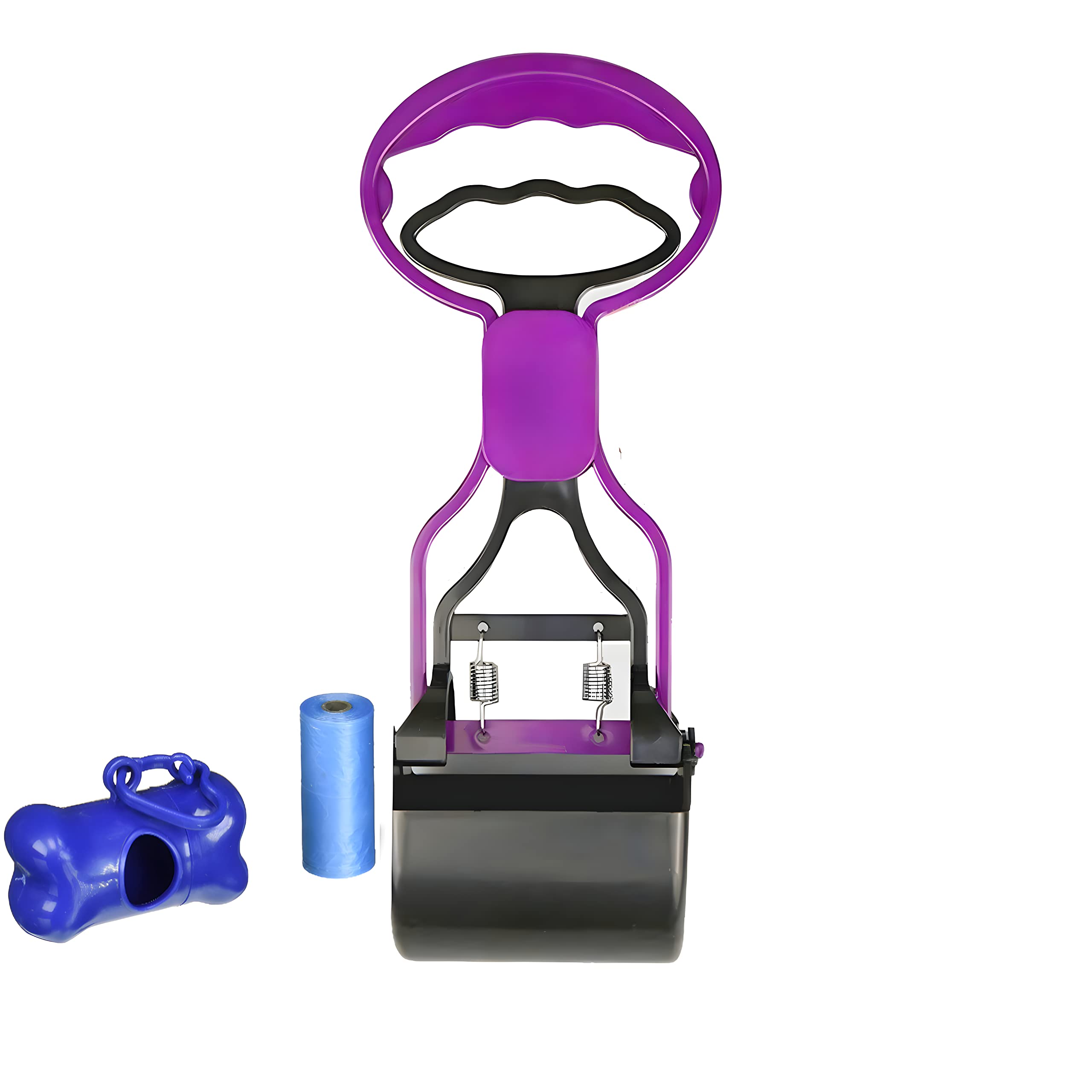 Tails of Joy Pet Poop Scooper Portable and Light Weight Handle Potty Cleaning Pickup Jaw Clamp Clip Scoop with 3 Leak Proof Bags Roll Size - Small Color - Multi (B0BTPBY434) Amazon Price History, Amazon Price Tracker