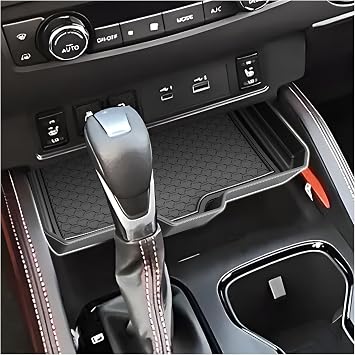 SXCY for 2026 Nissan Frontier Center Console Organizer for 2022-2026 Nissan Frontier Accessories Front Center Console Tray 2026 Frontier Armrest Organizer Storage