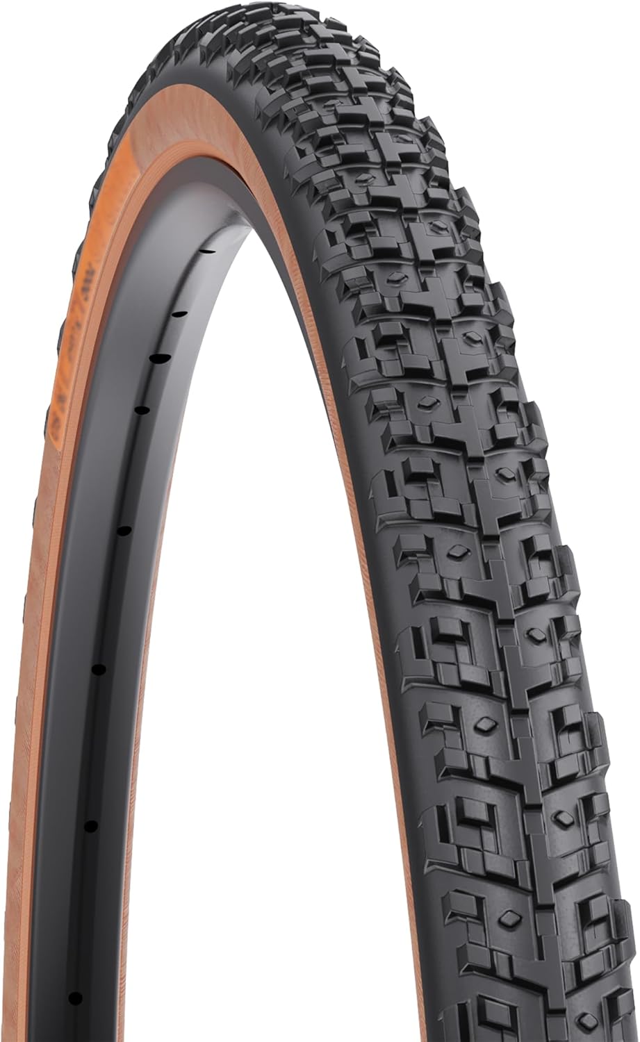 WTB Nano Gravel Bike Tire (700c) - Tubeless Folding - Bikepacking (Black/Tan, Optional SG Puncture Protection)