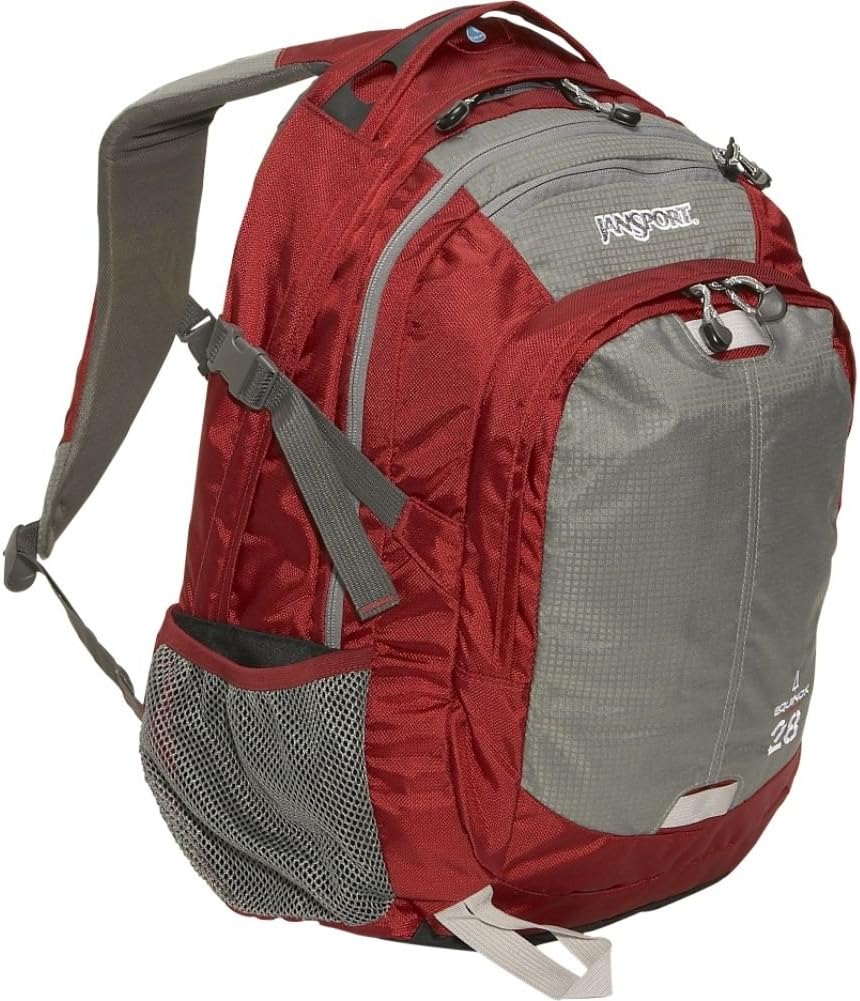 JanSport Equinox Red Curtain Hiking Daypacks Sports