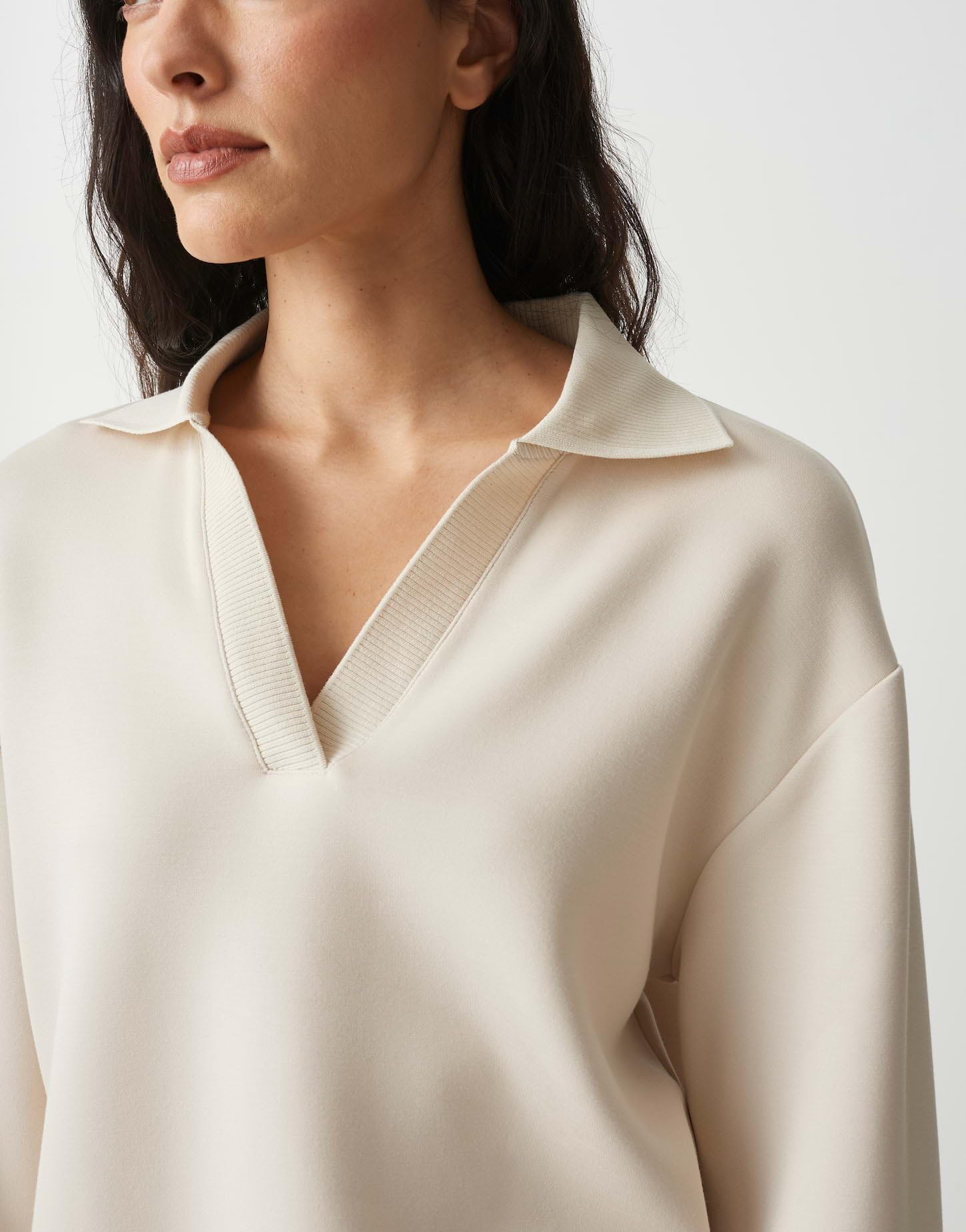 OPUS Damen Sweatshirt | GYHA Regular Sweatshirt im weichen Viskose Mix