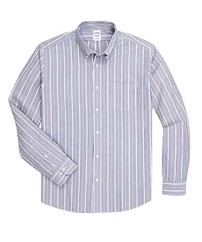 【美品】45R　コットンオックスフォード　シャツ　ストライプ　1 Mサイズ 71cfTg9R9PL._SY350_QL65_.jpg