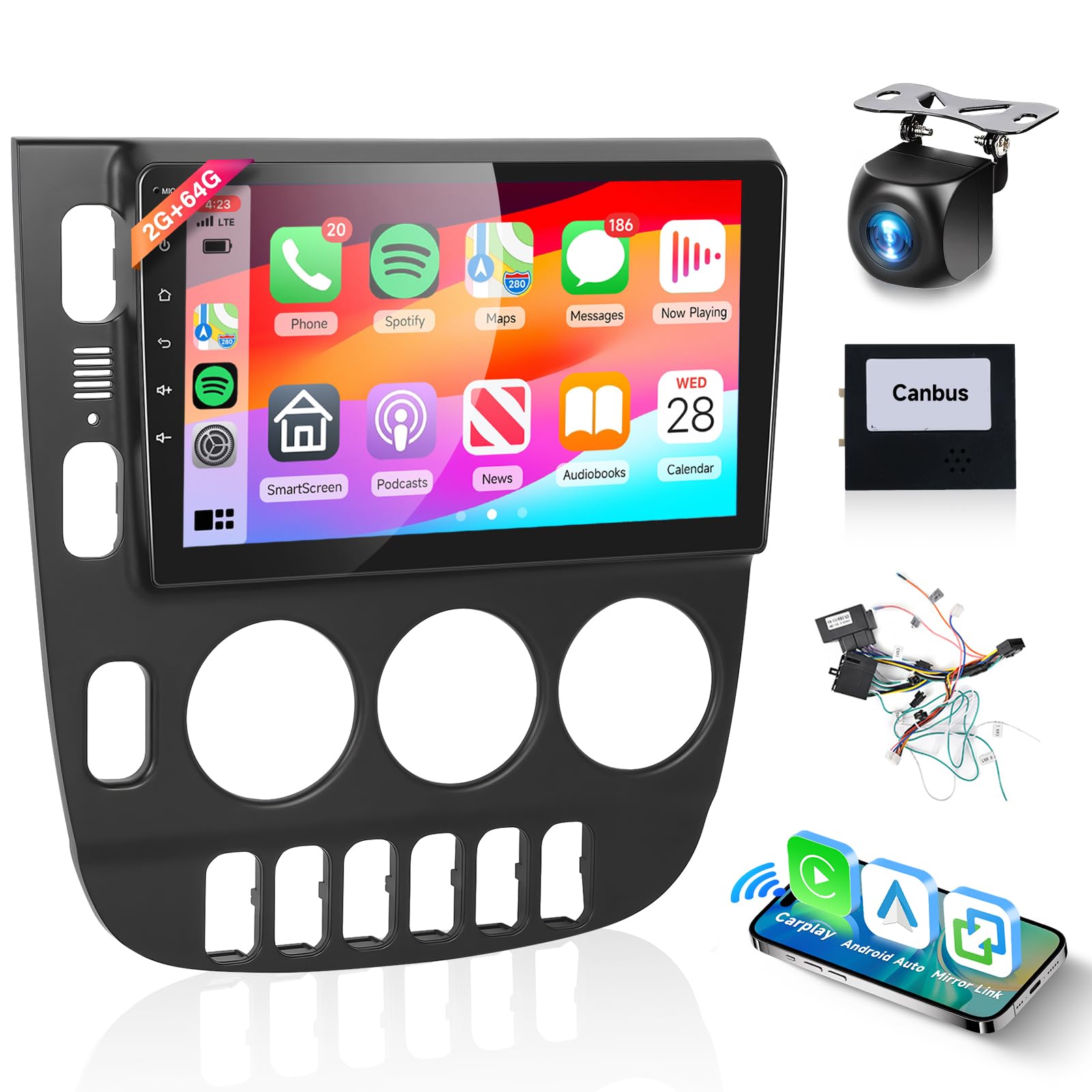 Amazon.com: 2G+64G Android Car Radio for Mercedes Benz ML320 1998