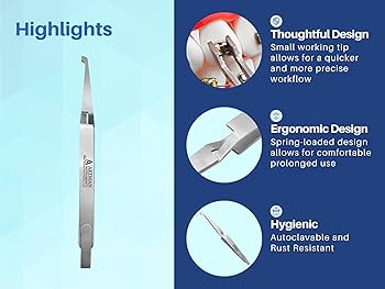 Amazon.co.jp: 矯正ブラケットプレーサー&ホルダーピンセット