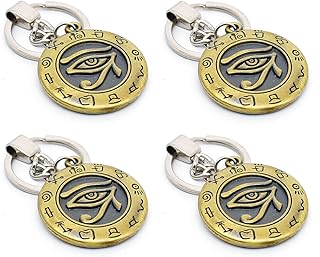 immatgar pharaonic Tutankhamun and horus Eye keychain Egyptian souvenirs gifts from egypt Authentic Pharaoh