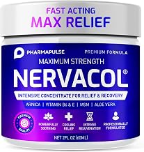 Pharmapulse Neuropathy Cream – Maximum Strength for Feet, Hands, Legs, Toes, Lower Back - Alpha Lipoic Acid, Arnica, Vitamin B6, Aloe Vera, MSM - Effective Soothing