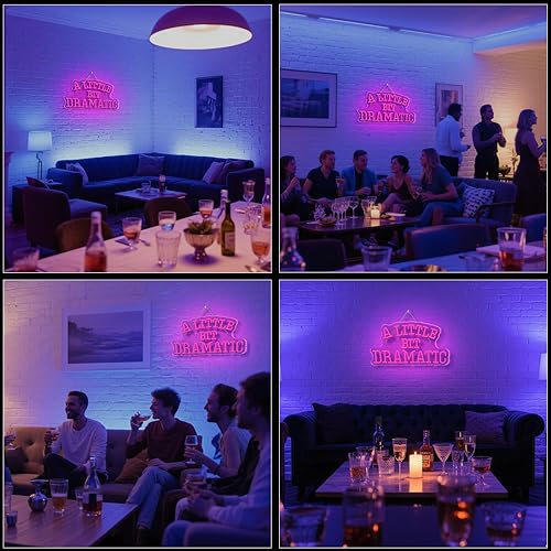 Miniatura 9 de WLHOPE Letreros de neón de calavera de calavera blanca LED neón para decoración de pared, decoración de calavera de Halloween, letreros de luz de