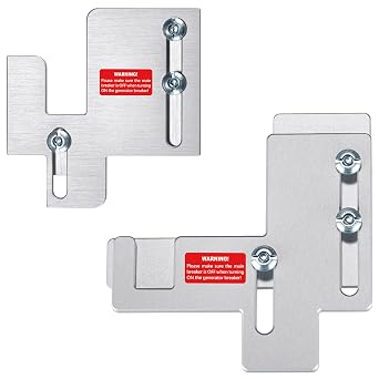 Generator Interlock Kit for Eaton Cutler Hammer BR Series 150-200 Amp Panels with 1 1/4 to 1 7/16 Spacing & Siemens or Murray 150-200 A mp Panels with 7/8 to 1 1/4 Spacing