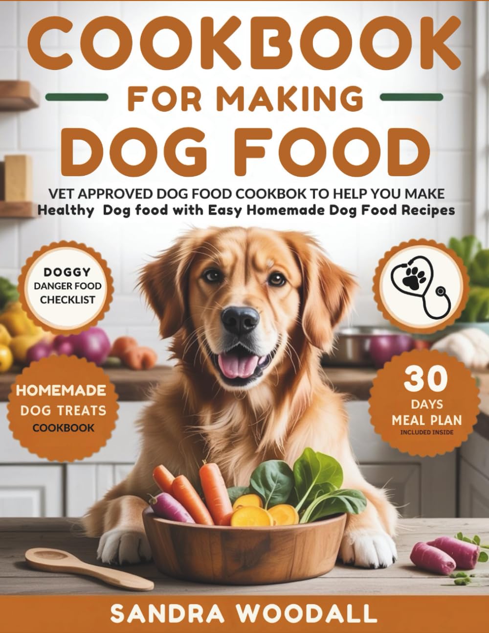 Cookbook For Making Dog Food: Vet Approved Dog Food Cookbook To Help You Make Healthy Dog Food With Easy Homemade Dog Food Recipes