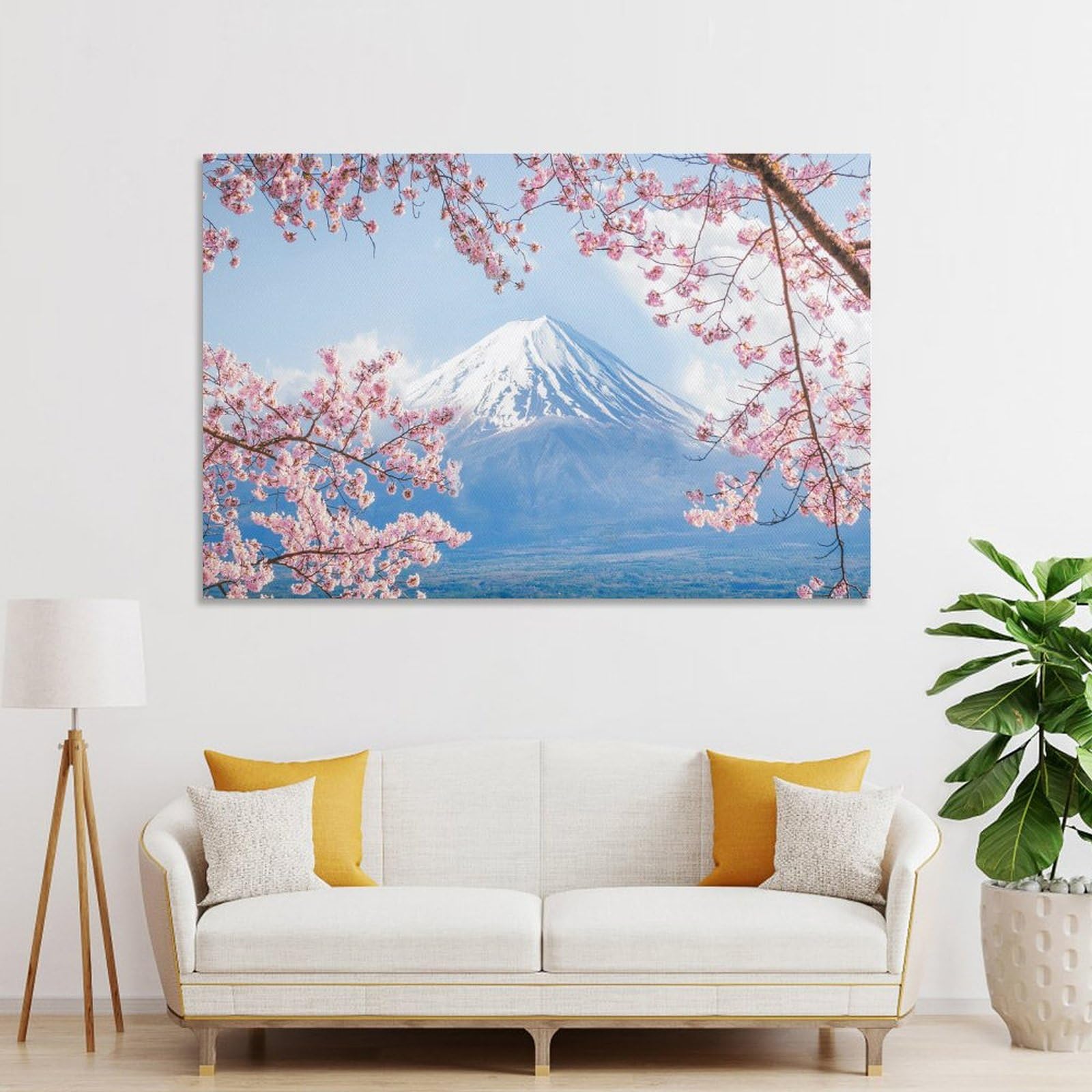 キャンバス プリントアート 富士と桜 インテリア 絵画 【公式通販】