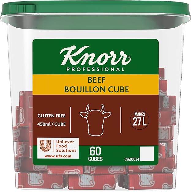 Knorr Beef Bouillon Cubes, 60 Cubes x 450 ml
