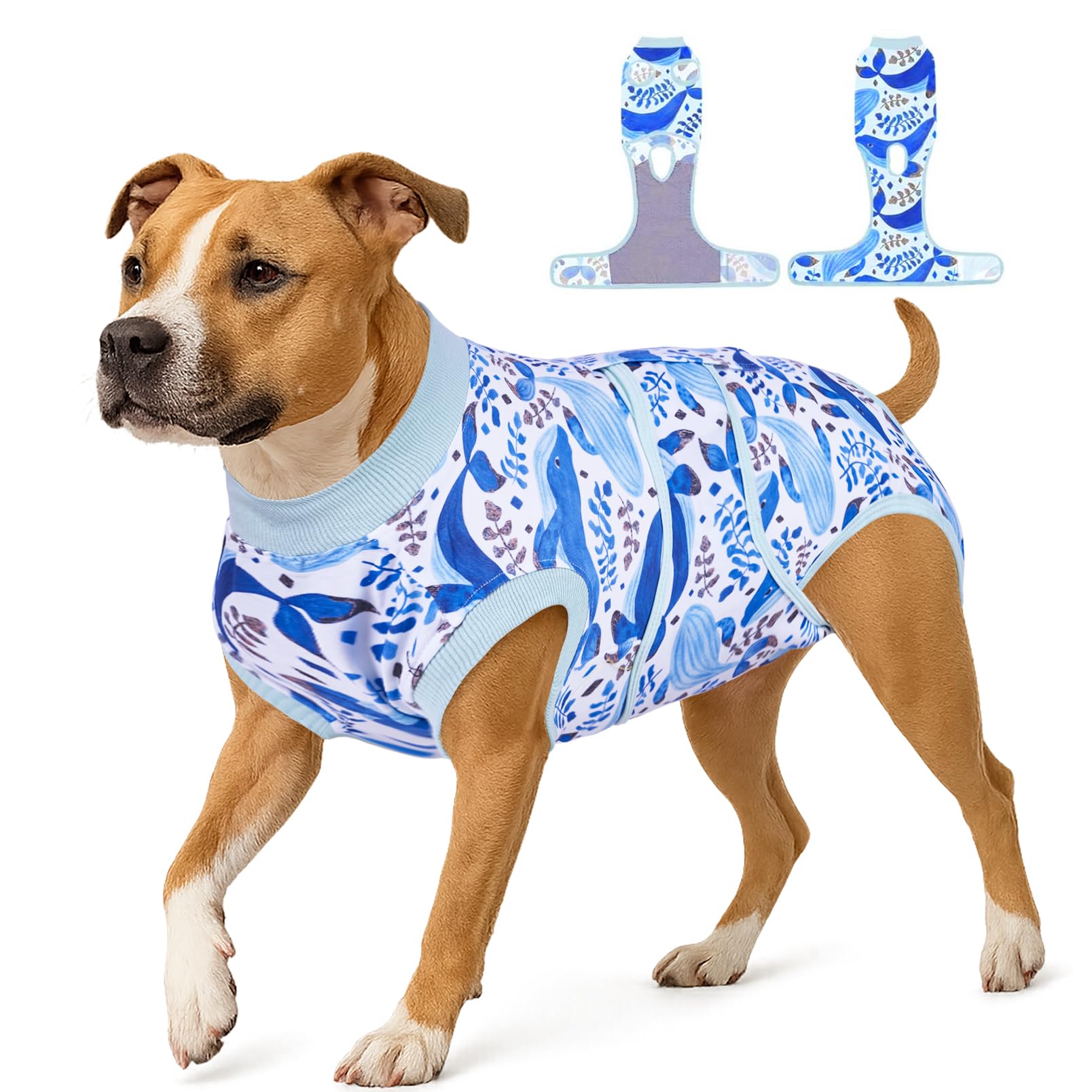 PetWarm Surgery Shirts for Dogs Dog Surgery Suit, Cone of Shame Alternatives