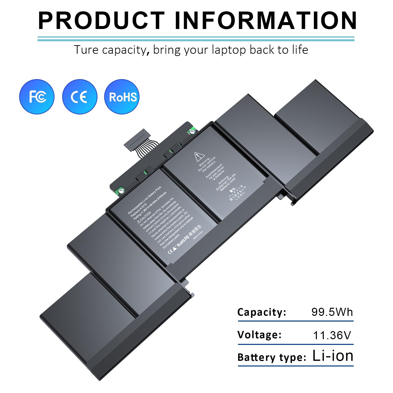 Amazon.co.jp: BNDeluxe Macbook Pro A1398 15インチ用バッテリー交換