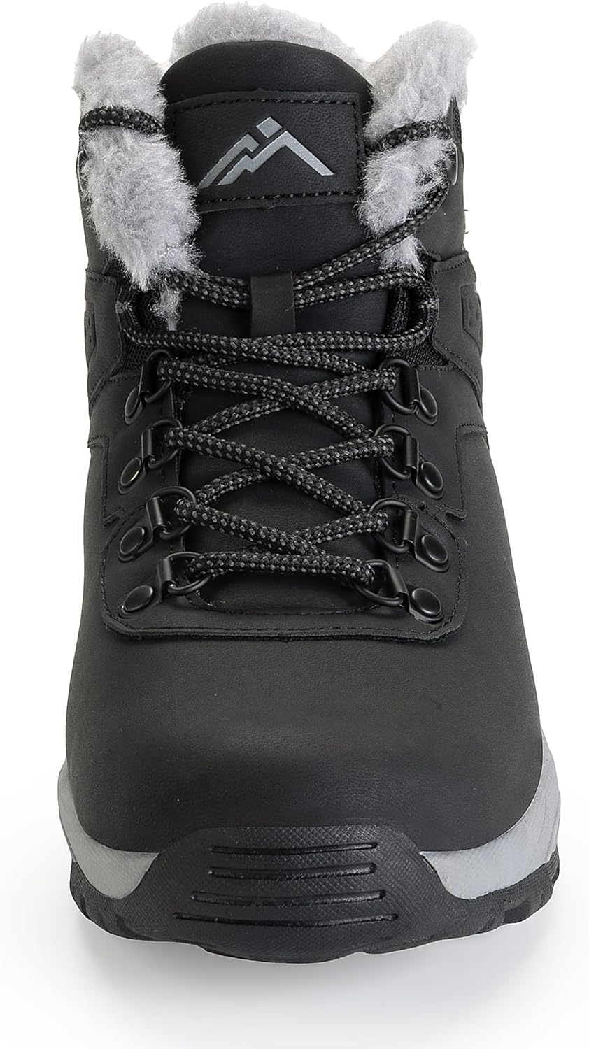 CC-Los Winter Boots for Women Waterproof Snow Boots with Warm Faux Fur Lined,Non-Slip Ankle Booties for Outdoor Hiking, Walking, Cold Weather | Size 5.5-10