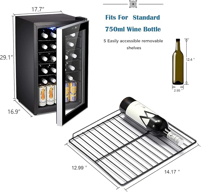 Antarctic Star Beverage Refrigerator Small Mini-‎5875