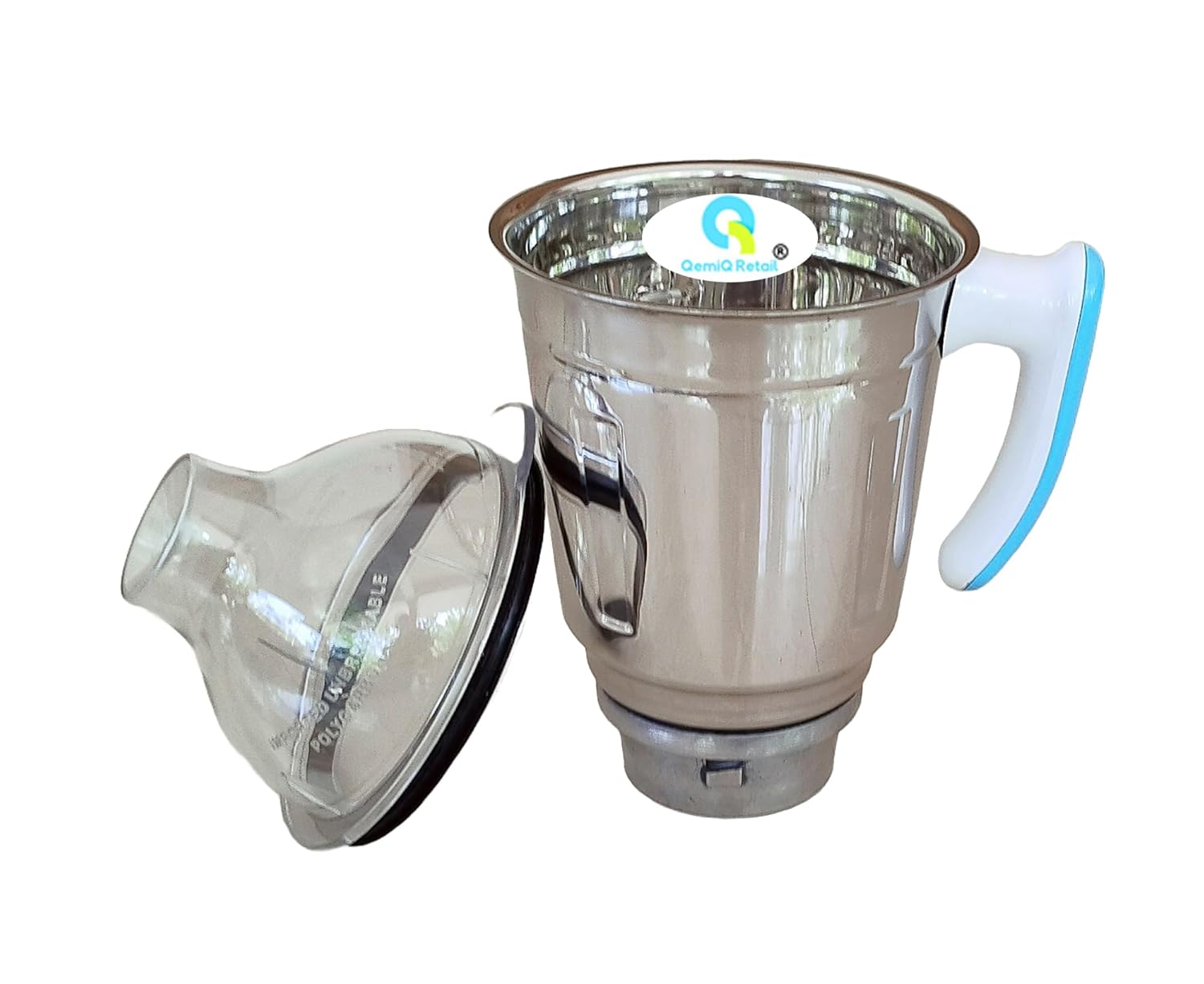 “Big” WET Jar Compatible with-LIFE LONG BAJAJ/PREETHI/MORPHY RICHARDS/SUMEET/GANGA/ORIENT/USHA/CROMPTON//PRESTIGE/Mixer Grinders (1600ML CAPACITY)