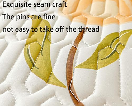 Miniatura 3 de Colchón de calidad de hotel, sábana bajera de látex, sensación fresca, seda para verano, asiento de látex, plegable, impreso, suave, juego de