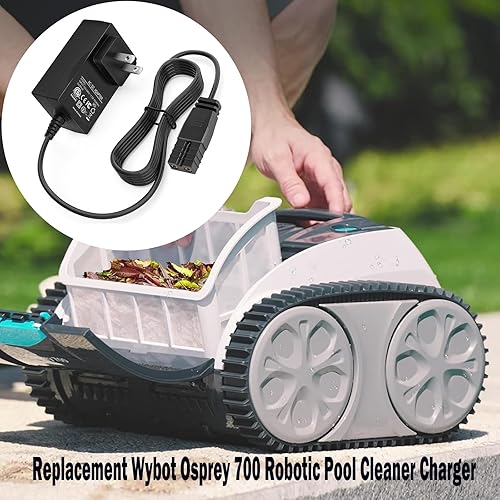 Miniatura 3 de Cargador rápido de 12,6 V para limpiador robótico Wybot Osprey para piscinas compatible con Wybot Osprey 700 1000 WY3312 WY004 WY009-4 Cargador