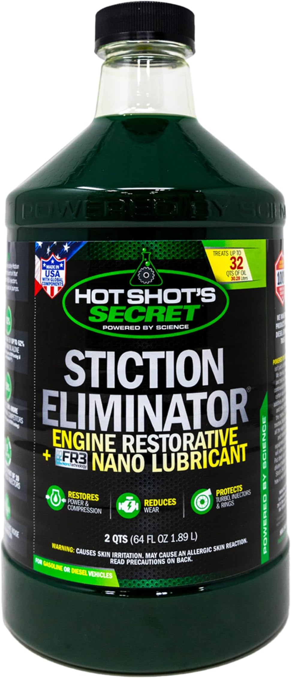 Hot Shot's Secret HSS64Z Stiction Eliminator - 64 fl. oz. by Hot Shot's Secret