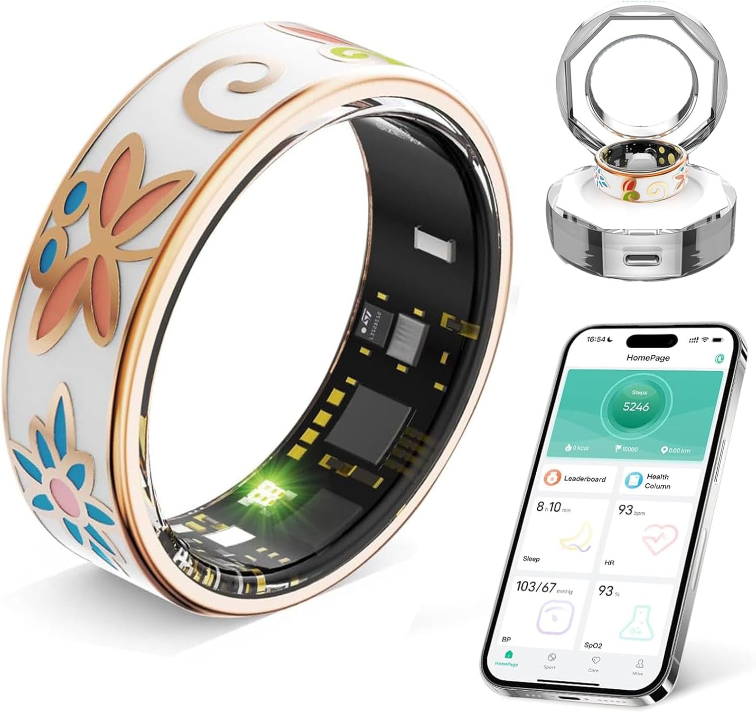 Smart Ring and Sonic Facial Dermaplaning